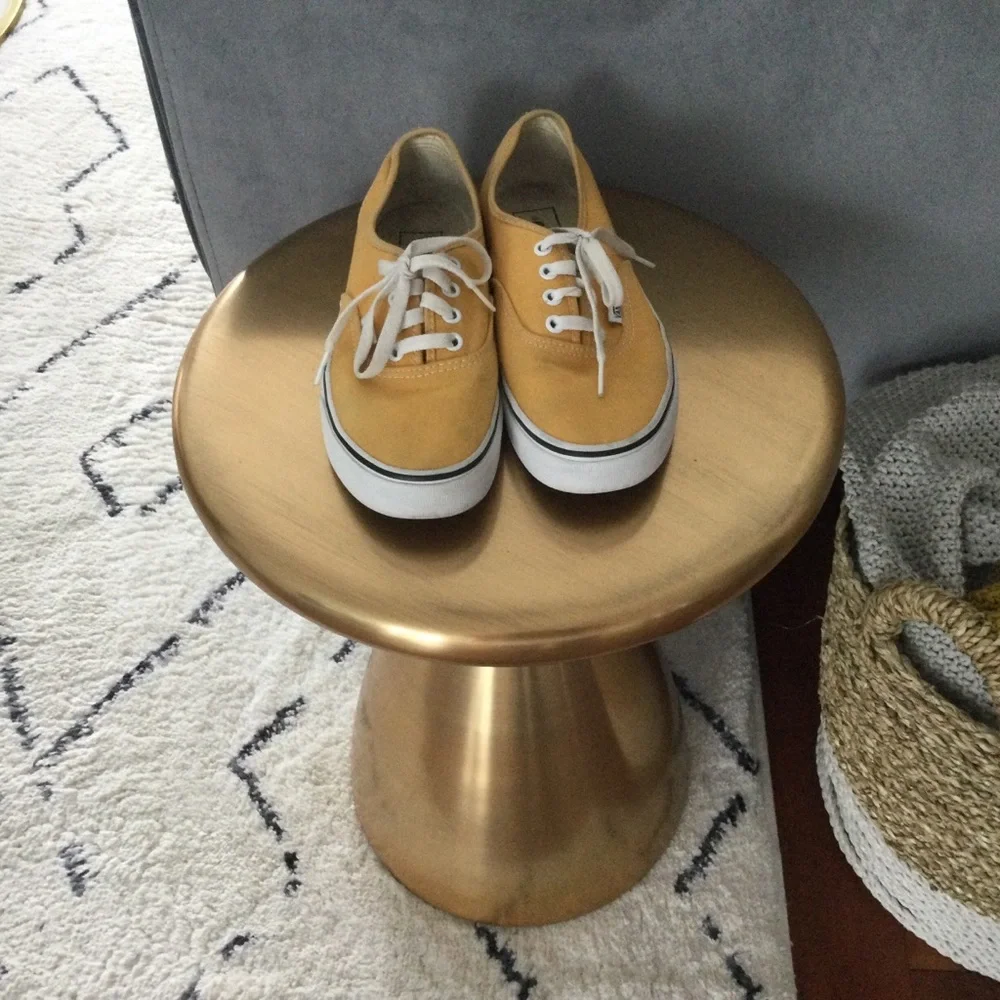 VANS Classic sneakers Yellow Women Size 6.5 Men Size 5.0 - Picture 1 of 7